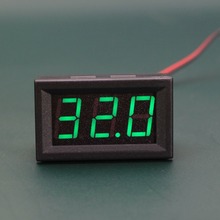 Mini dc 5-120v voltímetro, painel com led azul, display digital, medidor de voltagem, 2 fios, sa103 p50, 1 peça 2024 - compre barato