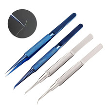 Professional Titanium Alloy Precision Tweezers Phone Repair 0.01/0.02mm Fingerprint Fly Line Motherboard Maintenance Hand Tools 2024 - buy cheap