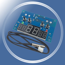 Módulo de sensor ntc w1401, módulo de controle de temperatura com tela led digital, termostato, 12v 2024 - compre barato