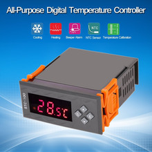 Termostato Digital LED para incubadora, controlador de temperatura, interruptor de calefacción y refrigeración, STC-100, 12V, 240V, 220V 2024 - compra barato