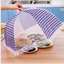 Kitchen Accessories Square Dish Cover Food Cover Mesh Folding Table Cover Fly Cover Kitchen Gadget Insulation Dish Cover 2024 - buy cheap