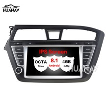 Radio con GPS para coche, reproductor multimedia con Android 8,0, DVD, navegador, para Hyundai I20 2014 2015 2016 2017 2024 - compra barato