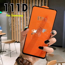 111D Protective Glass on For Samsung Galaxy A10 A20 A30 A40 A50 A60 A70 A80 A90 A7 2018 Screen Protector For samsung M10 M20 M30 2024 - buy cheap