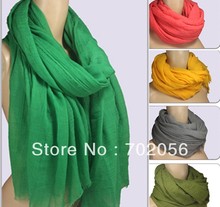 new fashion Solid Scarf Sarongs Hijabs Bandanas wrap shawl poncho 180*80cm mixed color 12pcs/lot #3368 2024 - buy cheap