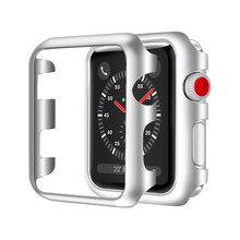 Capa protetora para apple watch, 44mm, 40mm, 42mm, 38mm, iwatch 5, 4, 3, 2, 1, capa revestida 2024 - compre barato