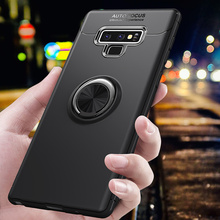 Caso para samsung galaxy note 9 caso suporte do carro suporte magnético tpu caso para samsung galaxy note 9 wite dedo anel capa 2024 - compre barato