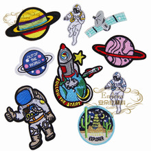 2018 New arrival 10 pcs Popular Badges Embroidered cartoon patches iron on clothing repair Motif Applique phone decor accessory 2024 - buy cheap