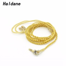 Free Shipping Haldane 1.2m DIY Replacement Cable 3.5mm Silver plated Upgraded Wire For Shure SE215 SE535 SE846 UE900 MMCC Cable 2024 - buy cheap