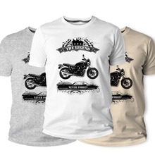 Classic Japanese Motorcycle Fans Cb1100 Cb1000R Vintage Classic Car Men 100% Cotton Short Sleeve O-Neck Urban Kpop Tee Shirts 2024 - buy cheap
