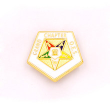 Emblema personalizado de metal de alta qualidade preço baixo promoção emblema de estrela 3d 2024 - compre barato