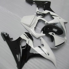 Oy-For Yamaha 03-05 YZFR6 YZF-R6  Motorcycle Fairing Bodywork Kit ABS Plastic Injection 2003 2004 2005 YZF R6 black white 2024 - buy cheap