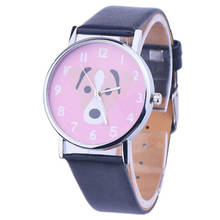 Superior 2016 Women Dog Pattern Leather Band Analog Quartz Vogue Wrist Watch Female Wristwatches relogio feminino Nov 7 * 2024 - buy cheap