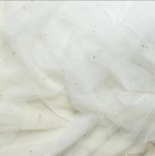 6 metros Off White Bordado Pérola Laço De Tule De Malha Guarnição para Acessórios De Costura Guarnição Bordada Bonita Do Laço de Tecido DIY 2024 - compre barato