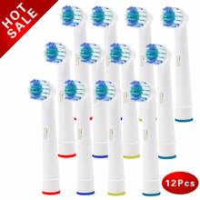 12×Replacement Brush Heads For Oral-B Electric Toothbrush Fit Advance Power/Pro Health/Triumph/3D Excel/Vitality Precision Clean 2024 - buy cheap