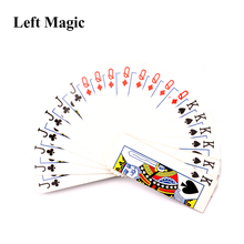Фонарик для карты Fan-Fire Magic trick Flaming Torch To Card Fan immick Stage magic Props изменить магический реквизит G8096 2024 - купить недорого