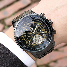 ORKINA Top Brand Luxury Men Watches Big Dial Automatic Self-wind Mechanical Watches Men Relogios Masculino Tourbillon Watch 2024 - buy cheap