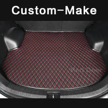 Customized car trunk mat for Nissan GT-R GTR R35 Kicks high quality luxury cargo boot rug carpet liner tray 2024 - buy cheap