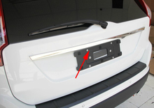 Лидер продаж, Высококачественная накладка на заднюю крышку багажника из нержавеющей стали для VOLVO XC60 2009-2013 2024 - купить недорого