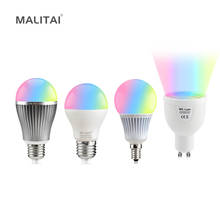 100% Original Mi. Light 2.4G / WiFi Control RGBW RGB WW LED lamp 4W 5W 6W 9W GU10 E27 E14 110V - 220V Dimmable Smart LED Bulb 2024 - buy cheap