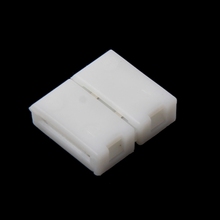 Conector acoplador de Clip sin soldadura 2 Pin 10mm para cinta de LED de único color de luz 5050 2024 - compra barato