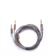 OKCSC M2 кабель для наушников 3,5 мм аудио разъем 5N одиночный Кристалл Медь посеребренный DIY наушники съемные 2024 - купить недорого