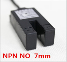 Free Shipping Groove / U type Photoelectric sensor npn Normally open Switch E3S-GS7N1 NO Sensor DC 3 wires distance 7mm 2024 - buy cheap