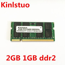 Brand NEW Sealed DDR2 533Mhz / 667Mhz / 800Mhz 1GB / 2GB SODIMM 200-pin   memoria ram For Laptop Notebook Lifetime Warranty 2024 - buy cheap