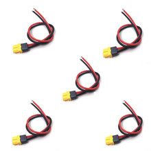 5 Pcs XT60H Connector 14AWG Female plug Soft Silicone Wire Cable for RC Lipo Battery 30cm Silica gel 2024 - buy cheap