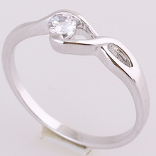 Женские простые кольца на палец kuniu, сплав, циркон, простой элегантный стиль, для вечеринки, дня рождения, модные ювелирные изделия 2024 - купить недорого