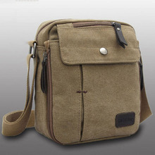 Bolso de lona de alta calidad para hombre, bandolera informal, de lujo, para viaje, 19x9x21CM 2024 - compra barato