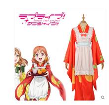 Anime LoveLive!Sunshine!! COSPLAY  Halloween Party COSPLAY Takami Chika Sweet Japanese kimono Lolita Costumes 2024 - buy cheap