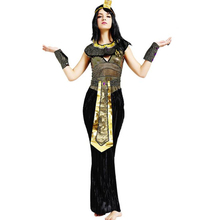 Adultos do sexo feminino sexy egípcio faraó trajes rainha egito faraó para cleópatra meninas festa de halloween fantasia vestido feminino traje 2024 - compre barato