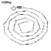 High Quality 925 Sterling Silver Jewelry Wholesale Women Chain Necklace Silver Jewelry 2024 - buy cheap