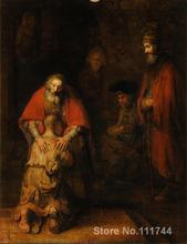 Portrait art Return of the Prodigal Son Rembrandt van Rijn paintings for sale High quality Hand painted 2024 - buy cheap