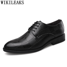 Zapatos De negocios De cuero Oxford para Hombre, calzado Formal clásico De talla grande, Ayakkabi 2024 - compra barato