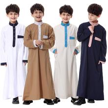 Kids Kaftan Abaya Boy Jubba Islamic Robes Muslim Thobe Clothing Islamic Apparel Clothing Male Dress Islamic Middle East Saudi Arabic 2024 - buy cheap
