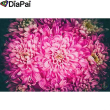 DIAPAI Diamond Painting 5D DIY 100% Full Square/Round Drill "Flower landscape" Diamond Embroidery Cross Stitch 3D Decor A24379 2024 - compre barato