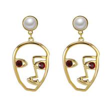 Korean Earrings Fashion Jewelry All-match Face Individuality Earrings Bohemian Brincos Earrings For Women Oorbellen 2024 - buy cheap