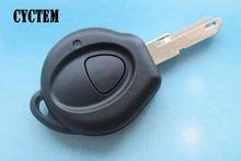 CYCTEM 1 Button Flip Remote Key Shell Fob Case Blank Cover Casing Fit For Peugeot 206 2024 - buy cheap