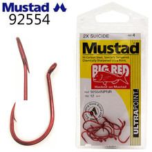 Mustad-Lote de anzuelos para pesca en el mar, anzuelo de acero rico en carbono con pico, anzuelo de pesca grande, 92554NPNR, lote de 10 unidades 2024 - compra barato