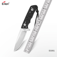 Enlan-cuchillo de hoja fija EG001 VG10, diseño totalmente Tang G10, táctico, supervivencia, caza, Bushcraft 2024 - compra barato