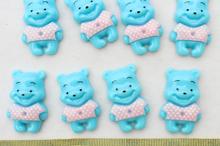 set of 20pcs Resin kawaii cartoon Cute lovely Bear Deco cabochons Flatbacks 38mm- SZ0196 2024 - buy cheap