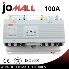 100A 4 полюса 3-х фазный автоматический переключатель передачи ats без контроллера 2024 - купить недорого