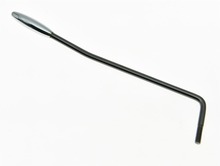 5 мм ST Strat Гитара Tremolo Trem Arm Whammy Бар черный никель с хромированным наконечником 2024 - купить недорого