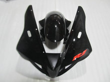 Front part+Mudguard Motorcycle Fairing part for YAMAHA YZFR1 02 03 YZF R1 2002 2003 YZF1000 yzfr1 ABS black Fairings set YF21 2024 - buy cheap
