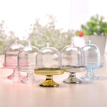 12Pcs DIY Mini Cake Display Stand Cupcake Holder + Dome Cover Wedding Party Props 2024 - buy cheap