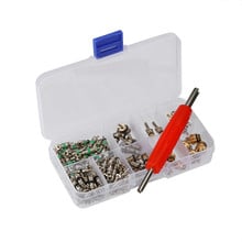 CARPRIE 135 Pcs Assortment A/C Shrader Valve Core R134 Kit Of 11 Kinds Of AC Valves HVAC Automotive air conditioning parts F17 2024 - buy cheap