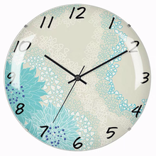12-Inch Vaulted Glass Clock Living Room Wall Clock 30 Cm Home Mute Creative Modern Clock 2024 - buy cheap