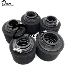 35mm 38mm 42mm 45mm 48mm Straight Foam Air Filter Sponge Cleaner Moped Scooter CG125 150cc Dirt Pit Bike Motorcycle Black 2024 - buy cheap