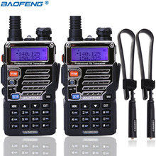 Baofeng-walkie-talkie poderoso, 8w, 2 peças, longo alcance, atualizado, bf, uv5re, para viagem, caminhadas, caça, rádio em dois sentidos 2024 - compre barato